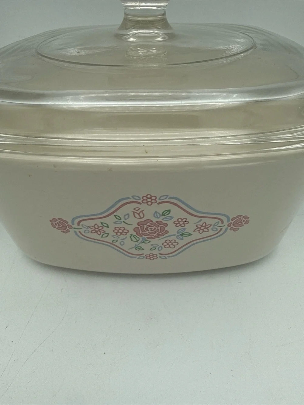 VTG 90’sCorning Ware English Breakfast Pattern Casserole Dish 1.5L  A 1 1/2 B